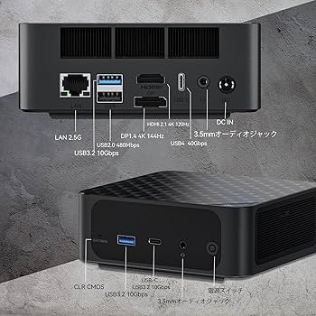 Amazon.co.jp: Beelink SER6 6900HX ミニコンピュータ AMD Ryzen 9 Max