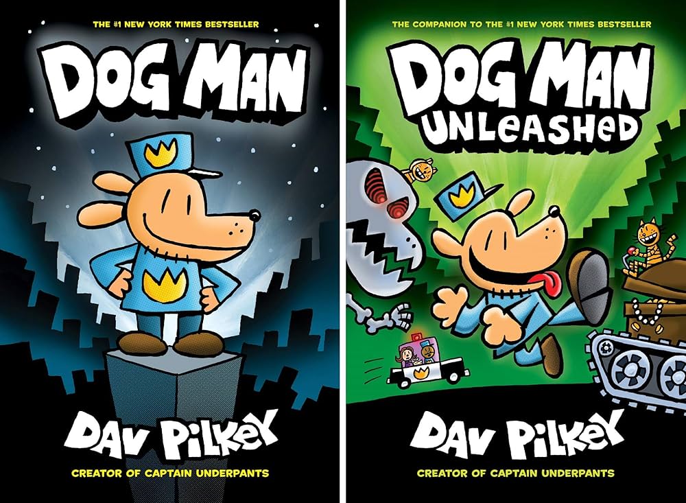 Dog Man Books Series Set 1-10: Dav Pilkey, Dav Pilkey
