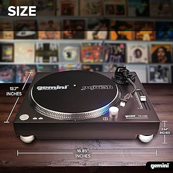 Amazon | Gemini (ジェミナイ) ベルトドライブ ターンテーブル USB