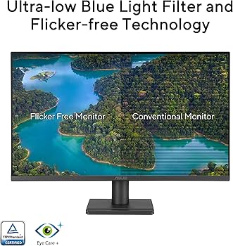 Amazon.com: ASUS 24” 1080P Eye Care Monitor (VA249QG) - IPS, Full