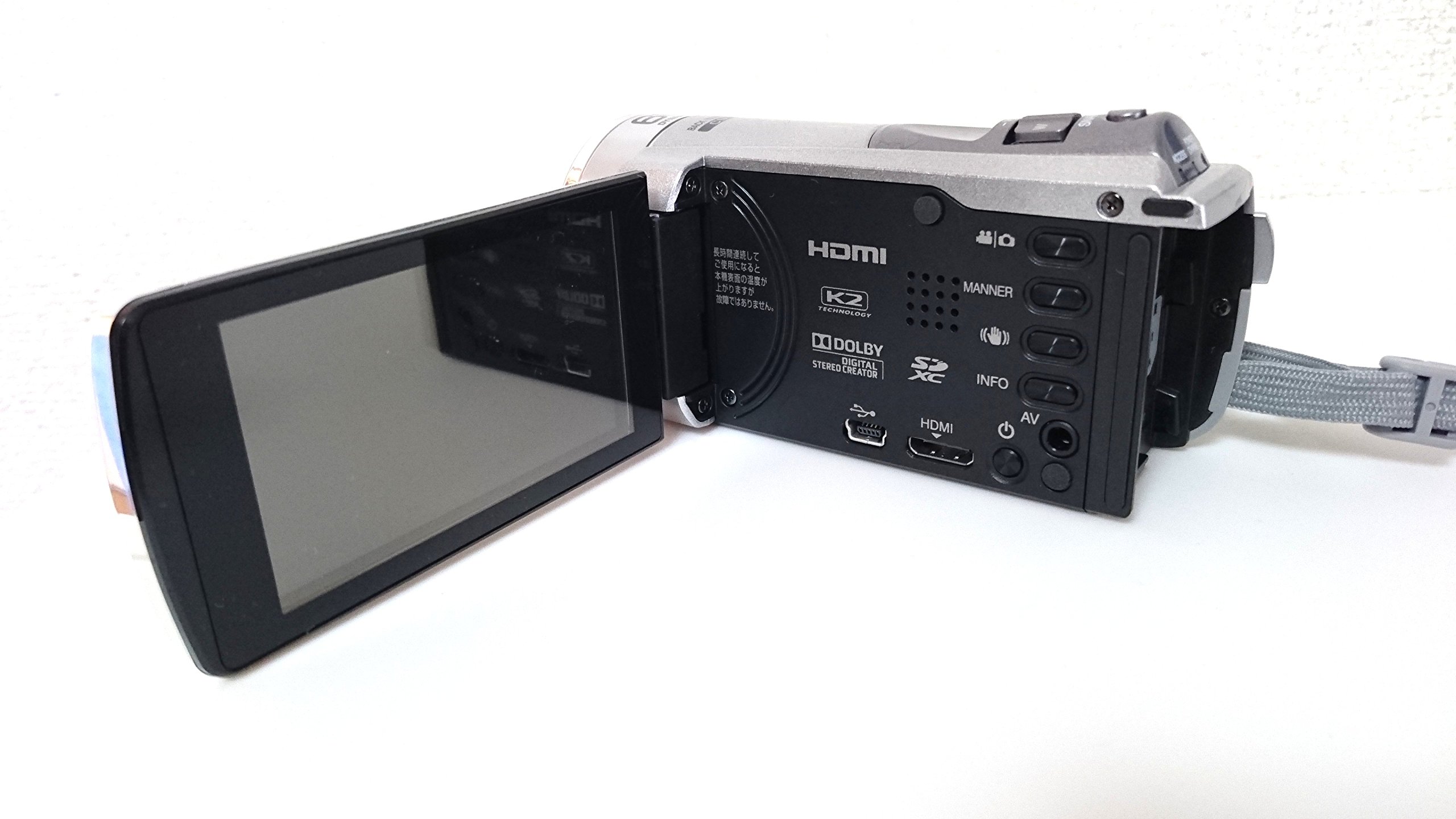 Amazon | JVC ビクター ビデオカメラ Everio エブリオ GZ-HM177-S