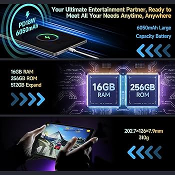 Amazon.com : ALLDOCUBE Android 14 Tablet, 8.4 inch Helio G99 iPlay