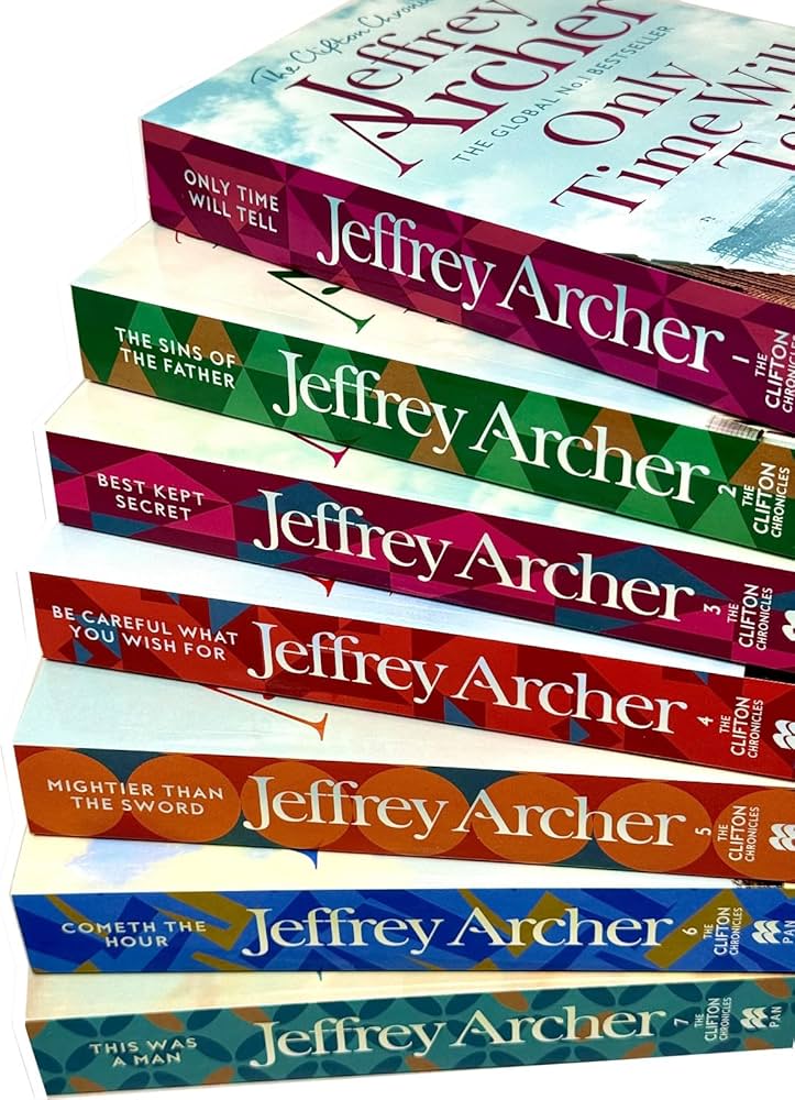 Jeffrey Archer The Clifton Chronicles Series 7 Books Collection