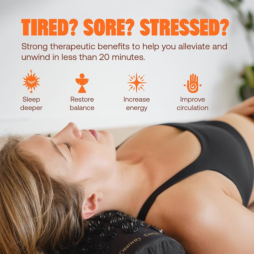 Amazon.com: ShaktiMat Classic Acupressure Neck Pillow, Level 2