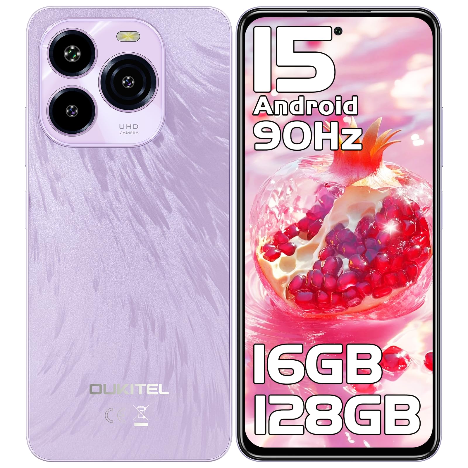 Amazon | [Android 15] OUKITEL C65 SIMフリー スマホ 本体 16GB RAM+