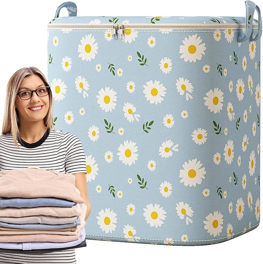 Amazon｜ブランケット収納袋 - キャリーハンドル付き折りたたみ