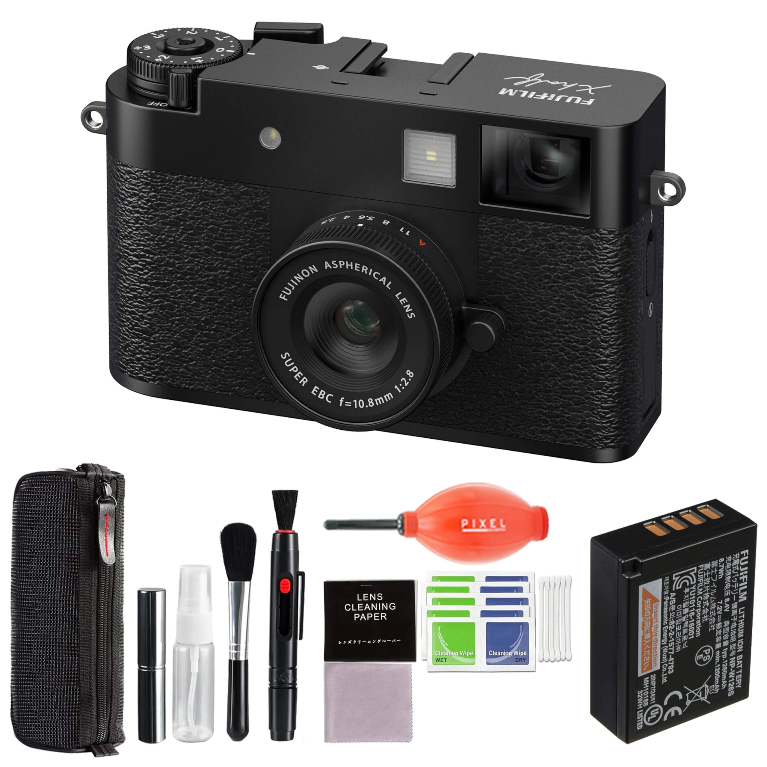 Amazon.com : Fujifilm X Half Digital Camera (Black) Bundle with