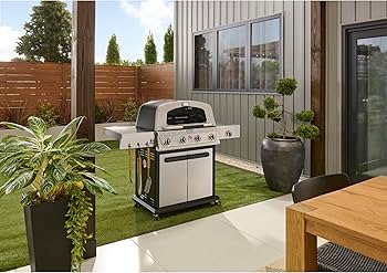 Amazon.com: Cuisinart Propel+ 4-Burner 3-in-1 Gas Grill, Stainless