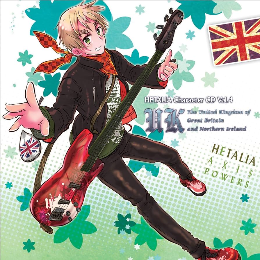 ヘタリア イギリス CD キーホルダー 5点セット ヘタリアイギリスCD