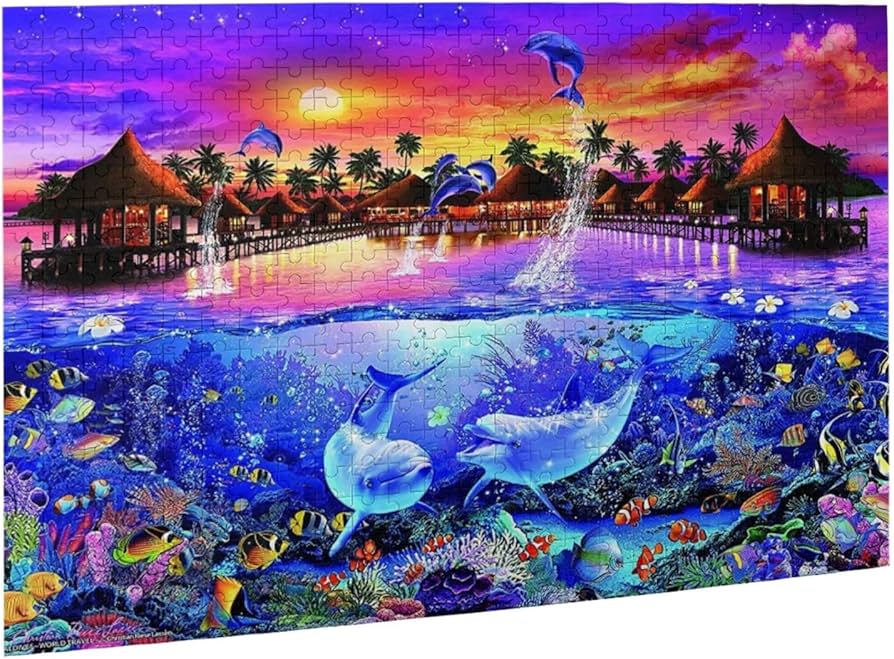 Amazon.co.jp: 500ピース ジグソーパズル ラッセン モルディブ