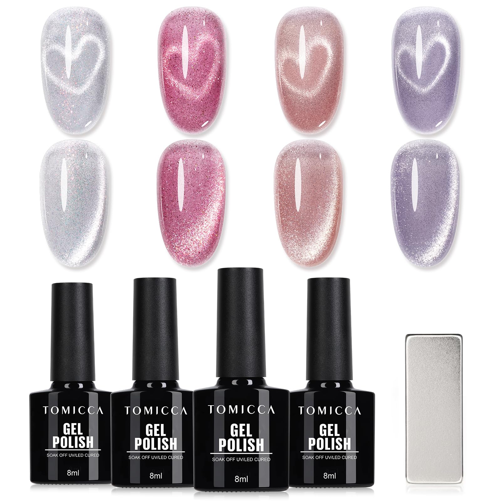 Amazon | TOMICCA ジェルネイル マグネットジェルネイル マグネット