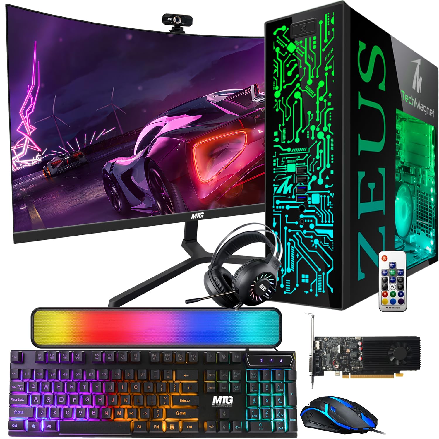 Amazon.com: TechMagnet Gaming Desktop PC, Intel i5 4th Gen, Zeus