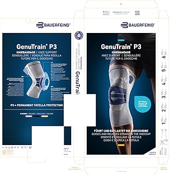 Amazon.co.jp: [BAUERFEIND] Genutrain Knee Brace P3 Left Size 3