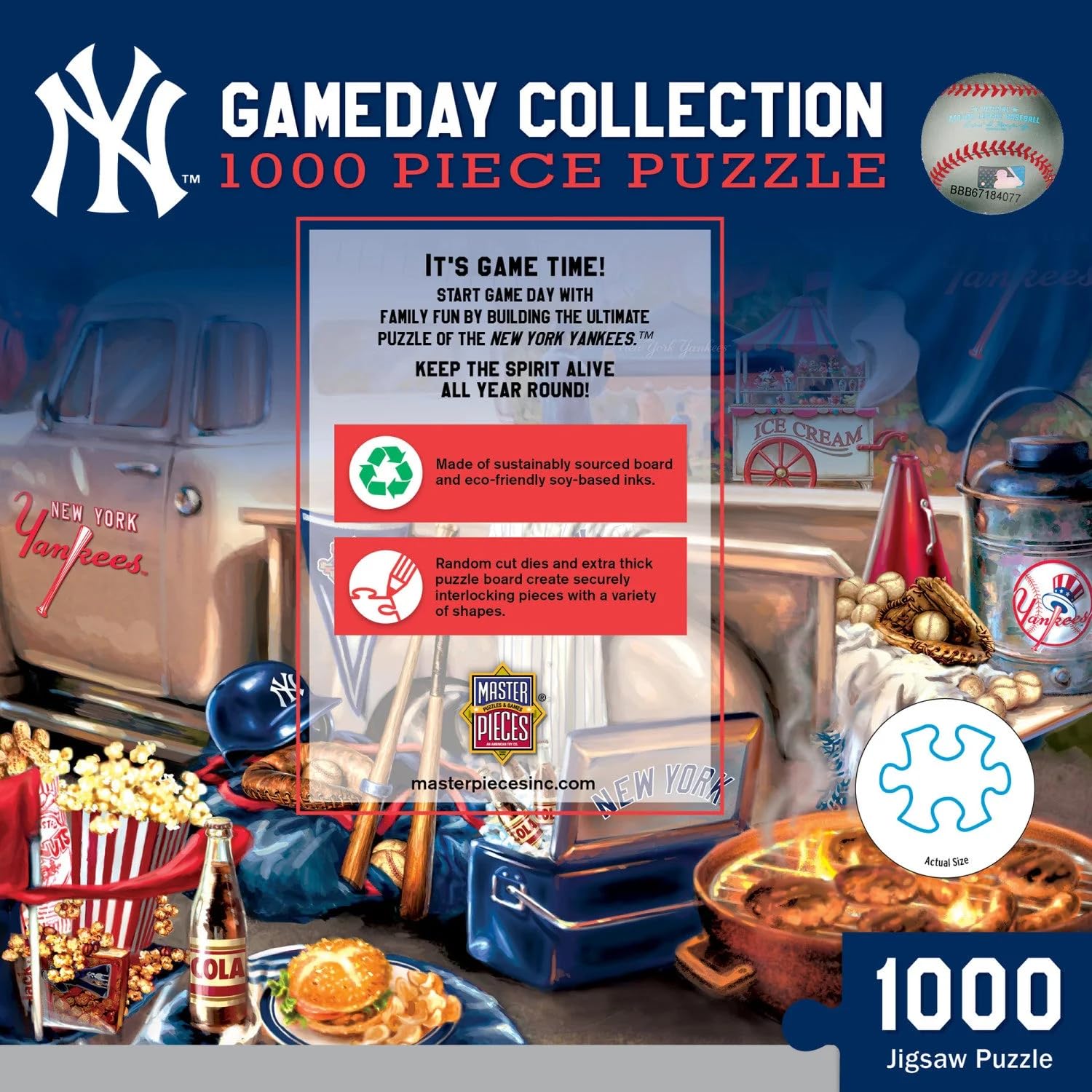 Amazon | MasterPieces 1000ピース ジグソーパズル 大人用 - MLB