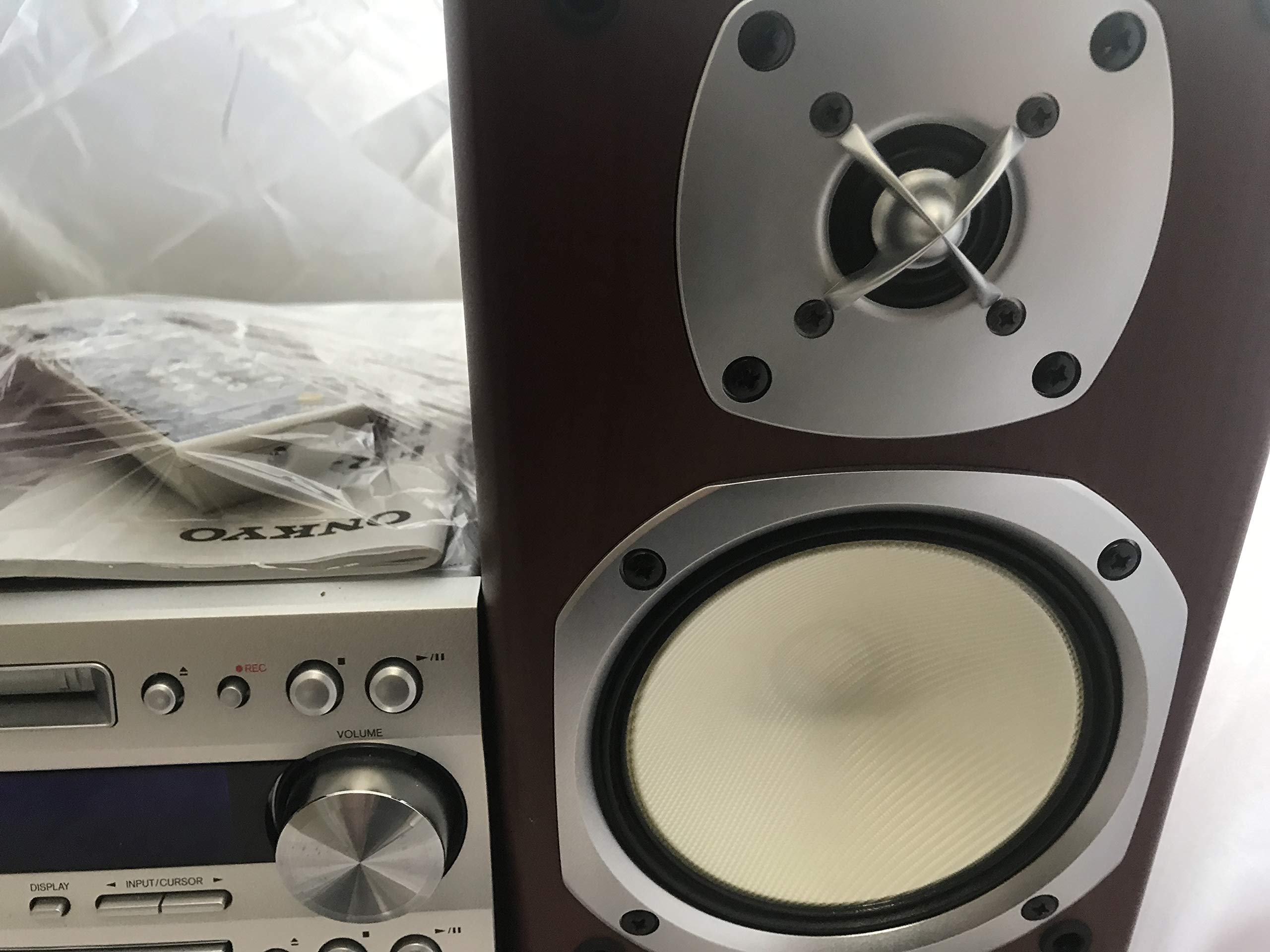 ONKYO CD/MDチューナーアンプシステム 木目 X-N7FX(D) Amazon.co.jp