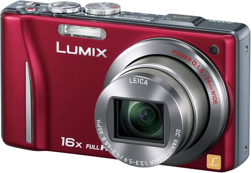 Amazon | パナソニック デジタルカメラ LUMIX TZ20 レッド DMC-TZ20-R
