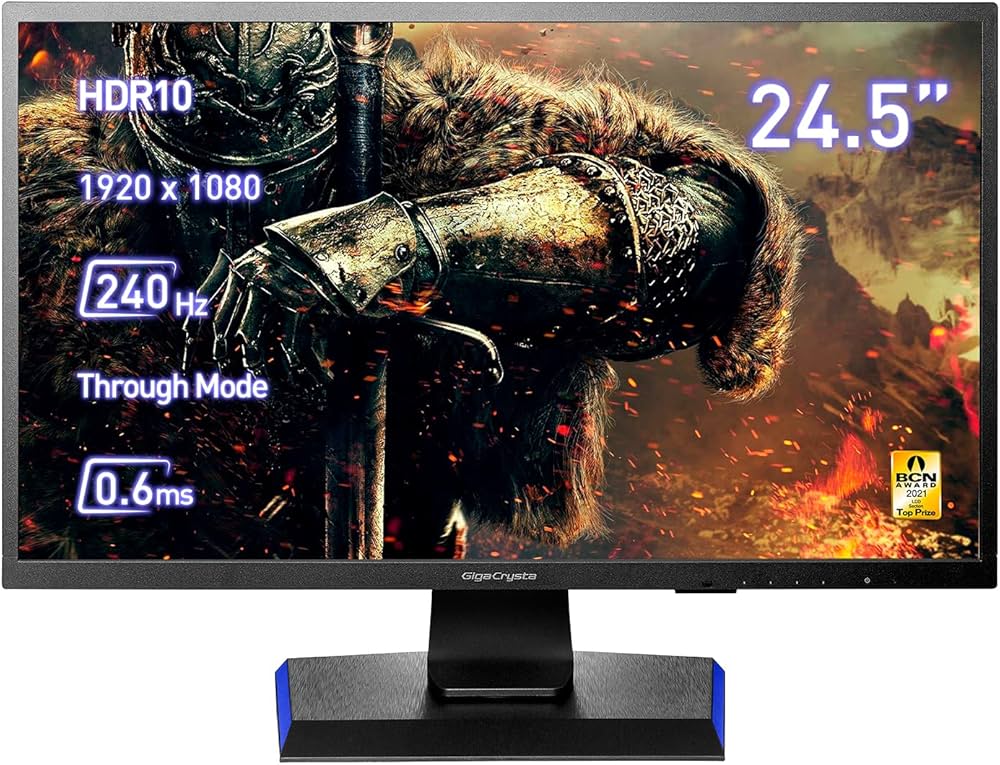 Amazon.co.jp: IO Data Device GigaCrysta, 24.5-inch Gaming LCD with