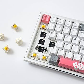 Amazon | YUNZII AK84 84キーホットスワップ可能なゲーミング