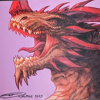 Amazon.co.jp: MTG 始祖ドラゴン プレイマット サインド UltraPro製