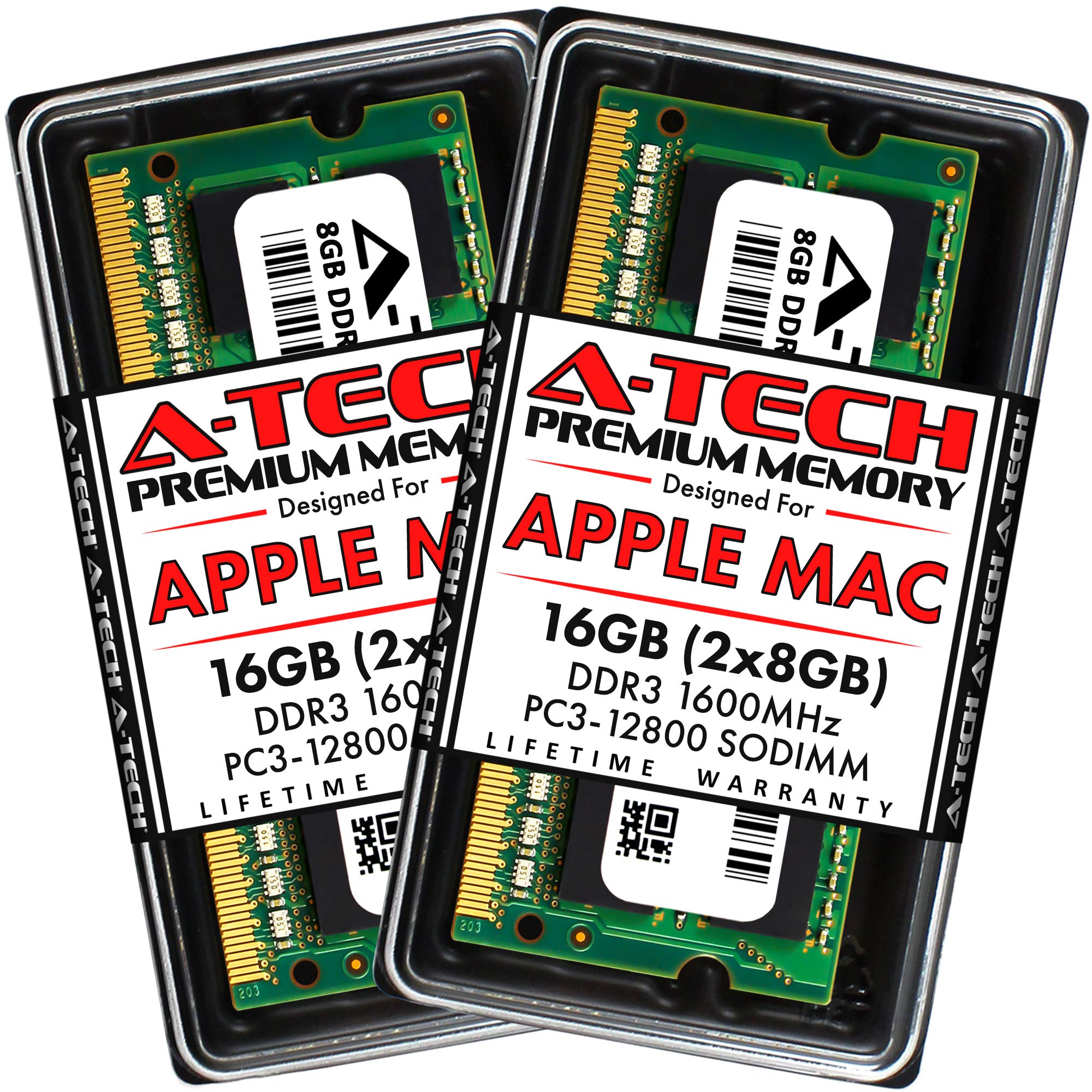 A-Tech 16GB Kit (2x8GB) RAM for Apple MacBook Pro (Mid 2012), iMac