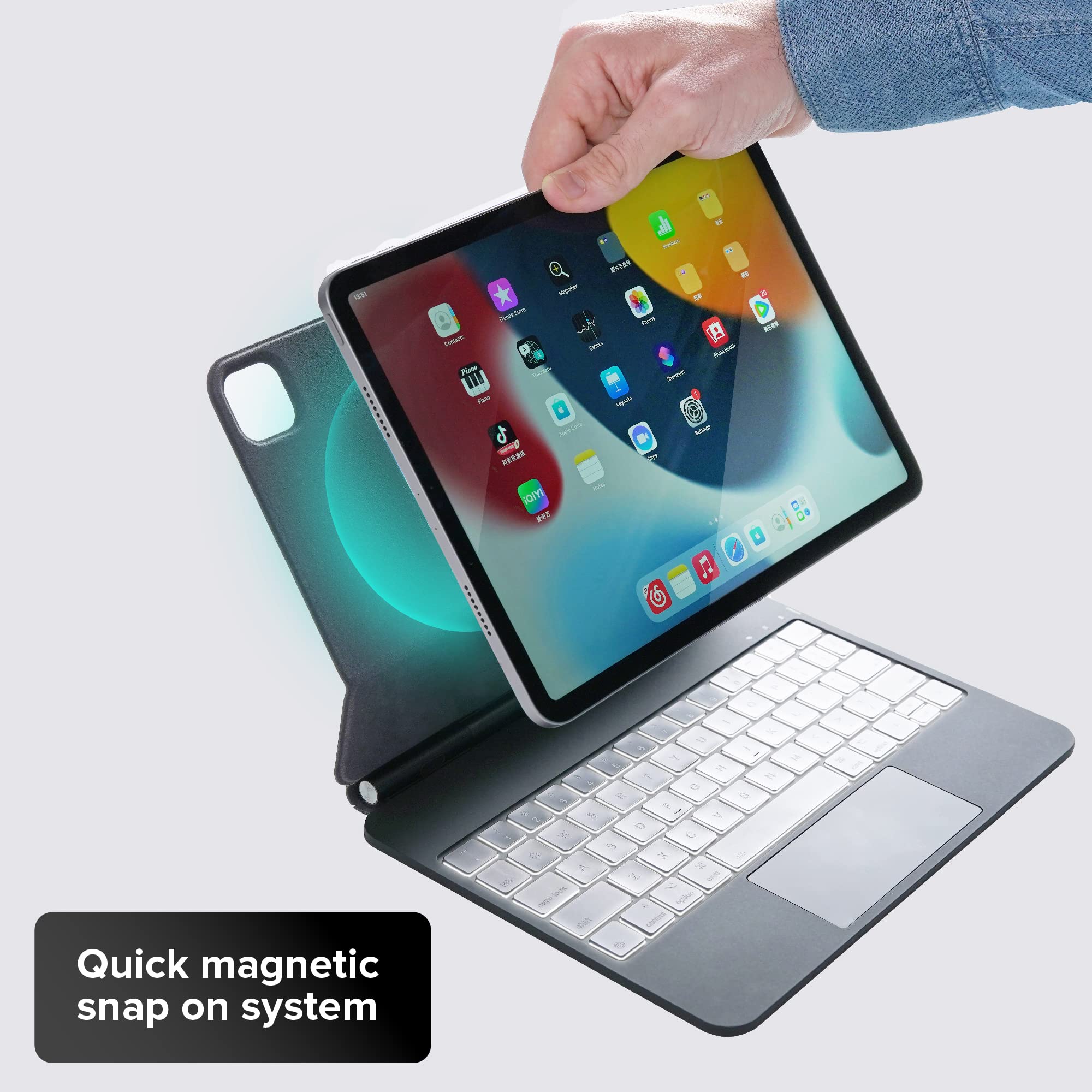 Magic Keyboard for iPad Pro 12.9 inch (3rd, 4th, 5th and 6th gen