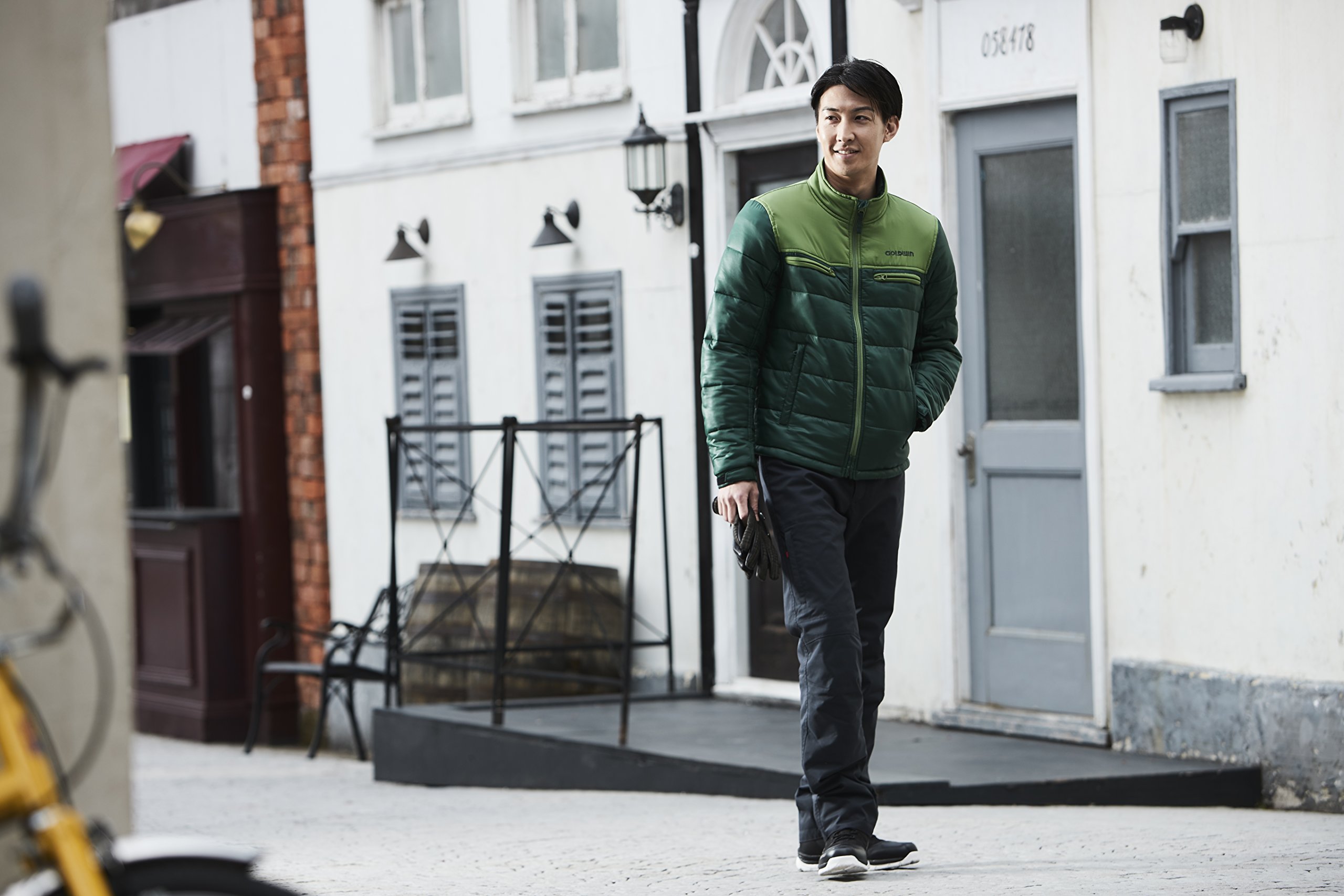 Amazon | ゴールドウイン(GOLDWIN) GWSウォームキルトジャケット