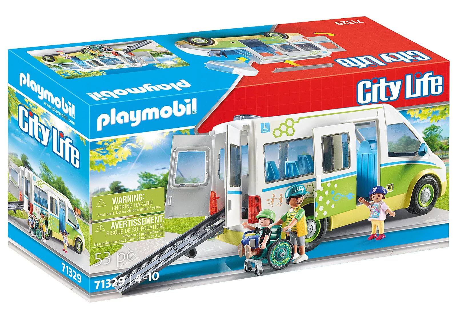 Amazon.co.jp: playmobil(プレイモービル) 学校 スクールバス (2024