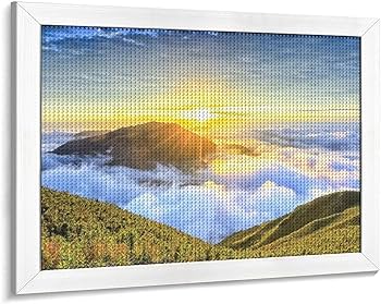 Amazon | ダイヤモンドアート キット 自然の絵 風景画 5D モザイク