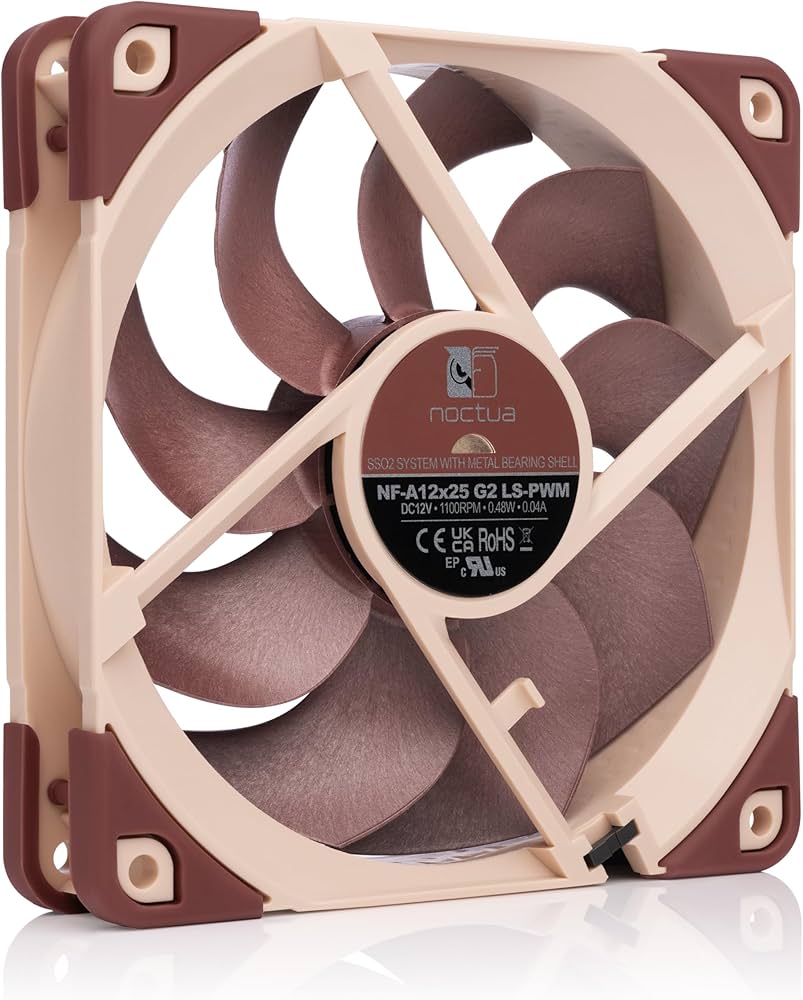 Amazon.co.jp: Noctua NF-A12x25 G2 LS-PWM、プレミアム品質の静音