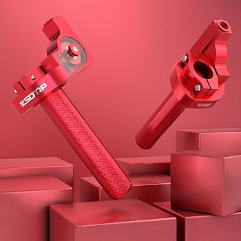 Amazon.com: Throttle Grip Motorcycle 22mm CNC Aluminum Quick