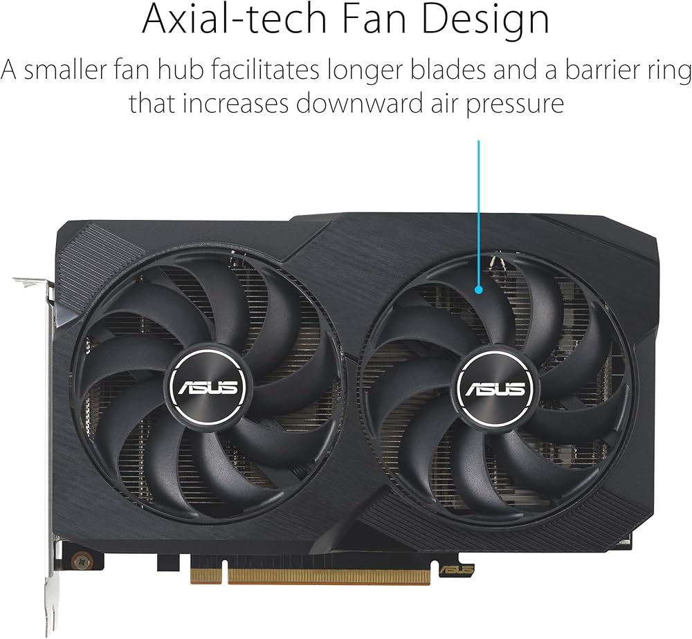 Amazon | ASUS Dual Radeon™ RX 7600 V2 OCエディション 8GB GDDR6