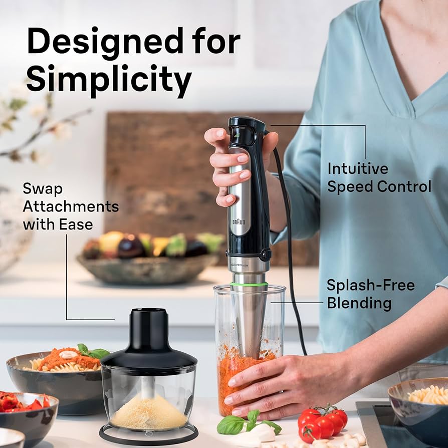 Amazon.com: Braun MultiQuick 7 3-in-1 Immersion Blender with Food