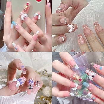 Amazon | ネイルパーツ 翼 ネイルデコパーツ 20ペア 3D 立体 翼 3D