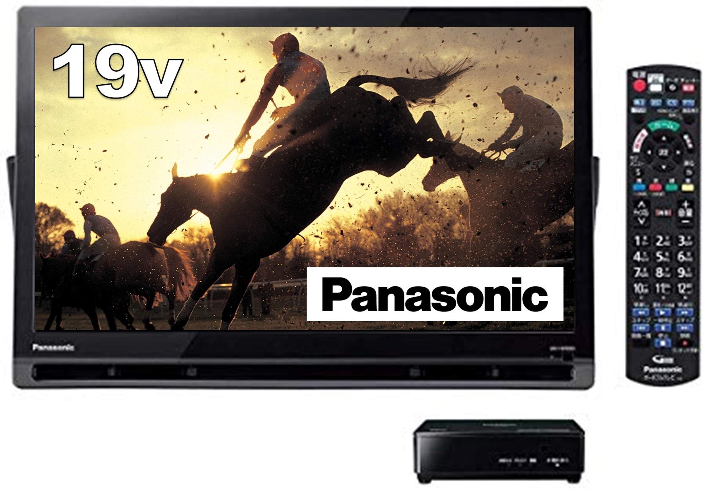 Amazon | パナソニック 19V型 ポータブル 液晶テレビ インターネット