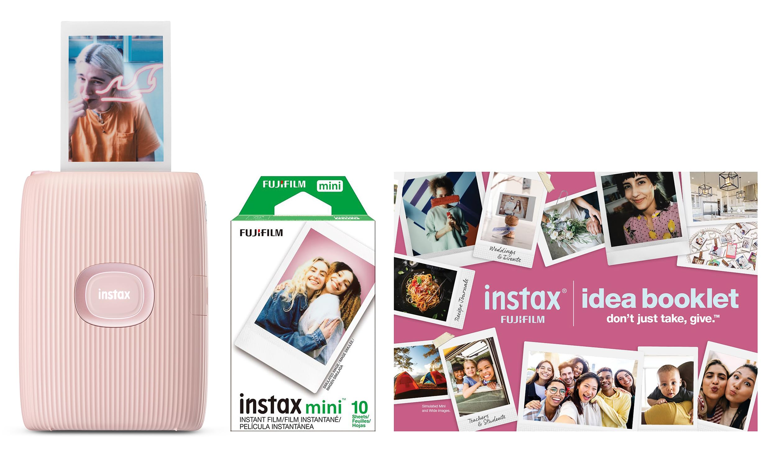 Amazon.com : FUJIFILM Instax Mini Link 2 Smartphone Printer Bundle