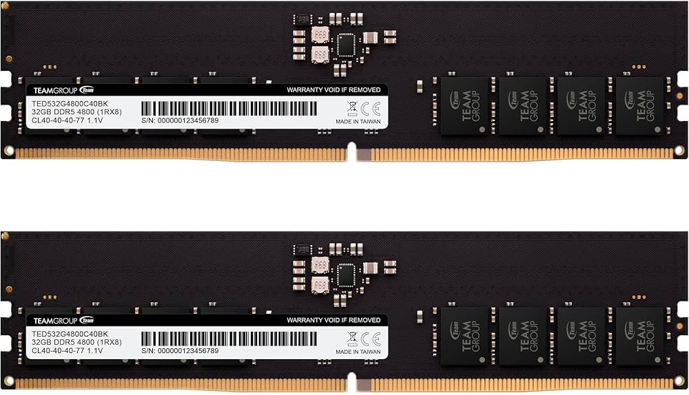 Amazon.co.jp: TEAMGROUP Elite DDR5 64GB キット (2x32GB) 4800MHz