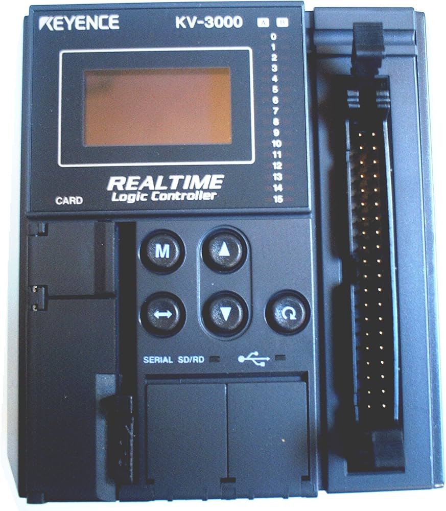KEYENCE KV-3000 リアルタイムロジックコントローラーDC24v