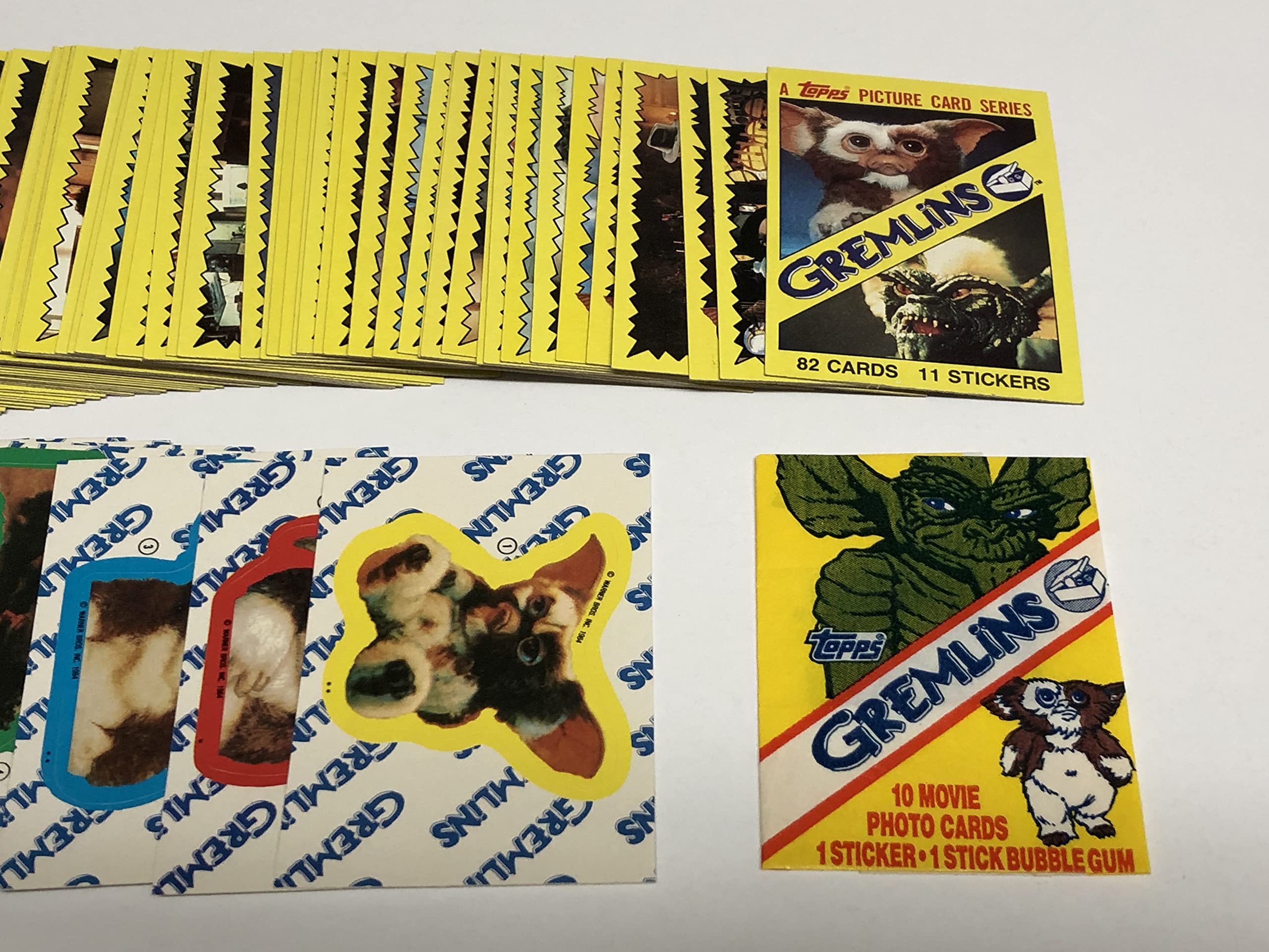 Amazon.com: 1984 Topps GREMLINS Trading Card Set (Cards 1-82