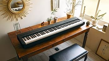 Amazon.com: Yamaha 88-Key Weighted Portable Digital Piano Keyboard
