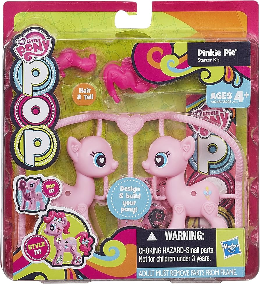 Amazon.com: My Little Pony Pop Pinkie Pie Starter Kit : Toys & Games