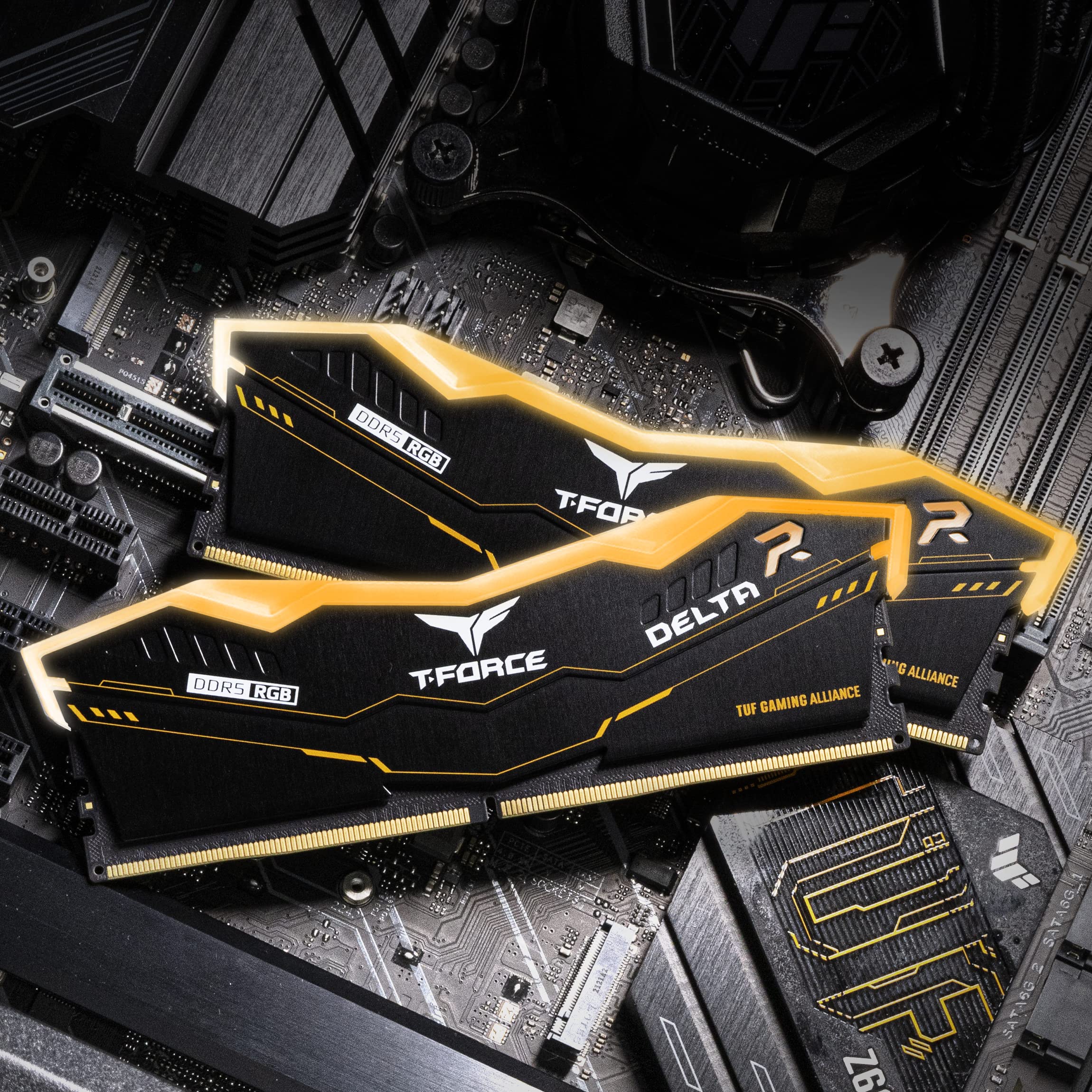 Amazon.co.jp: TEAMGROUP T-Force Delta TUF Gaming Alliance RGB DDR5