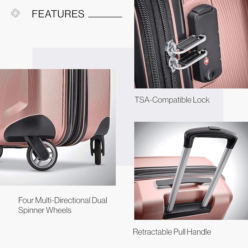 Amazon.com | Samsonite Winfield 3 DLX Hardside Luggage with