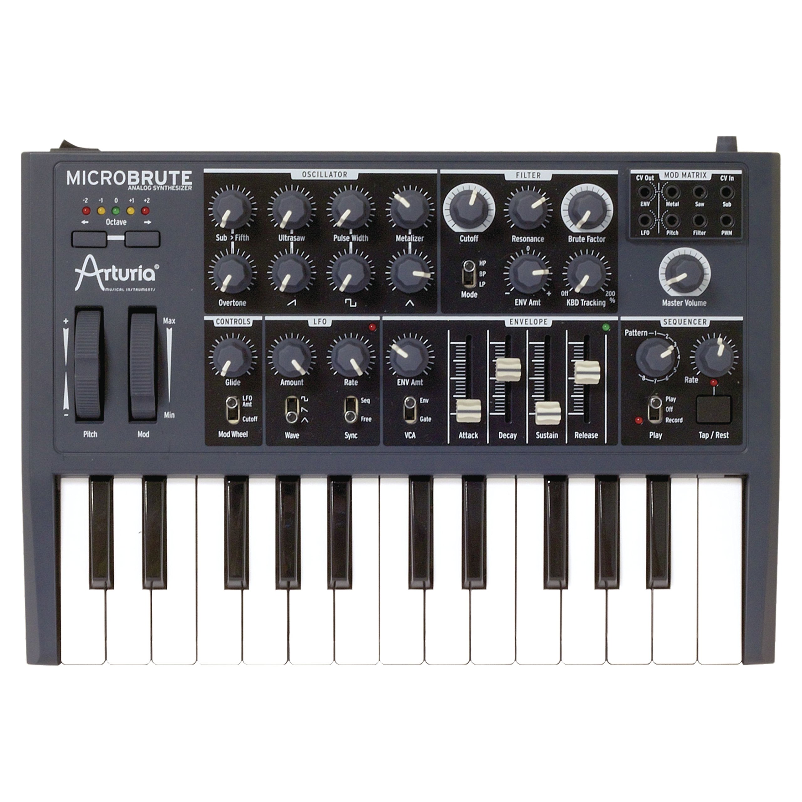 Amazon | Arturia MicroBrute Analog Synthesizer | シンセサイザー