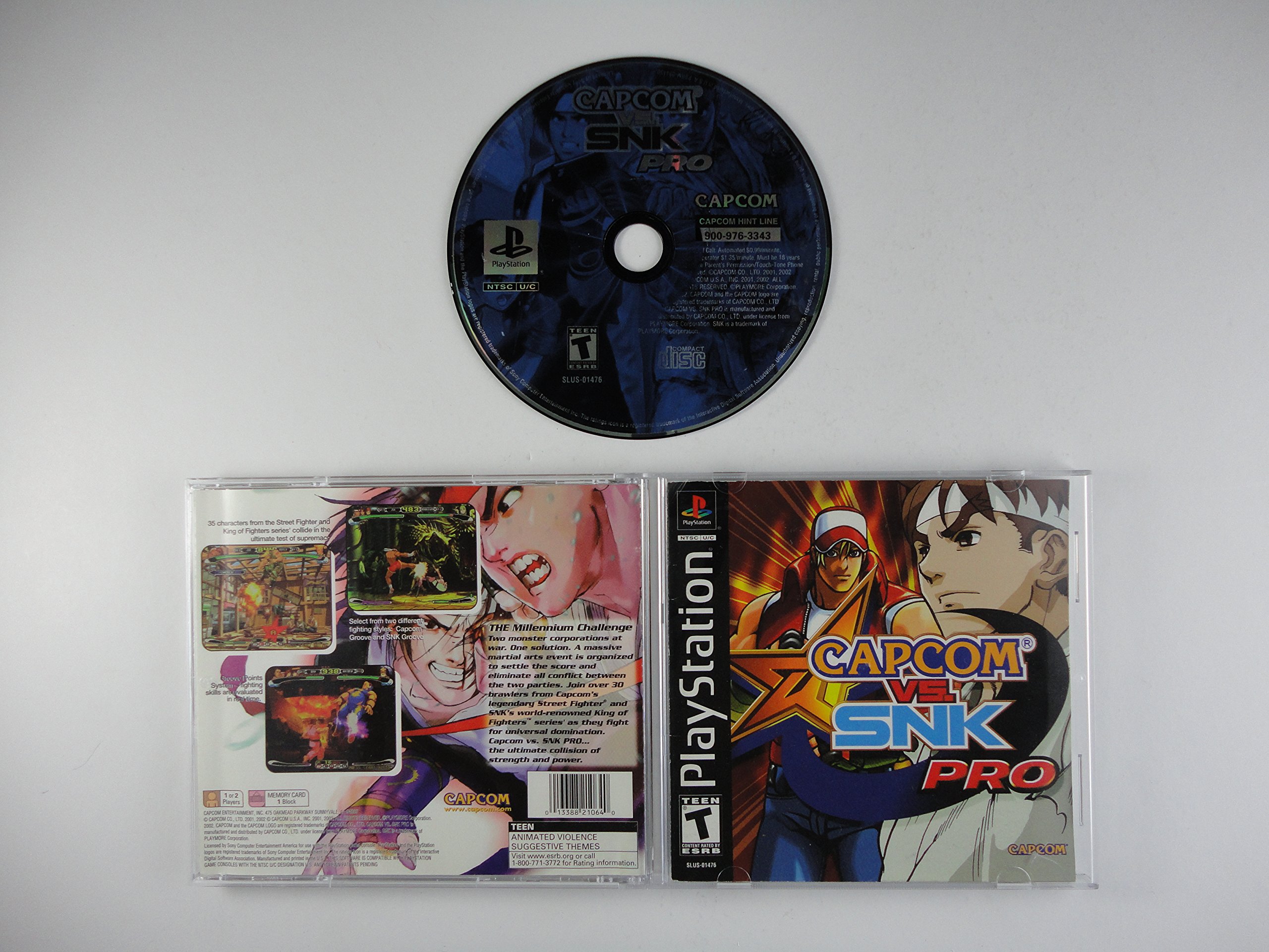 Amazon.com: Capcom vs SNK Pro - PlayStation : Video Games