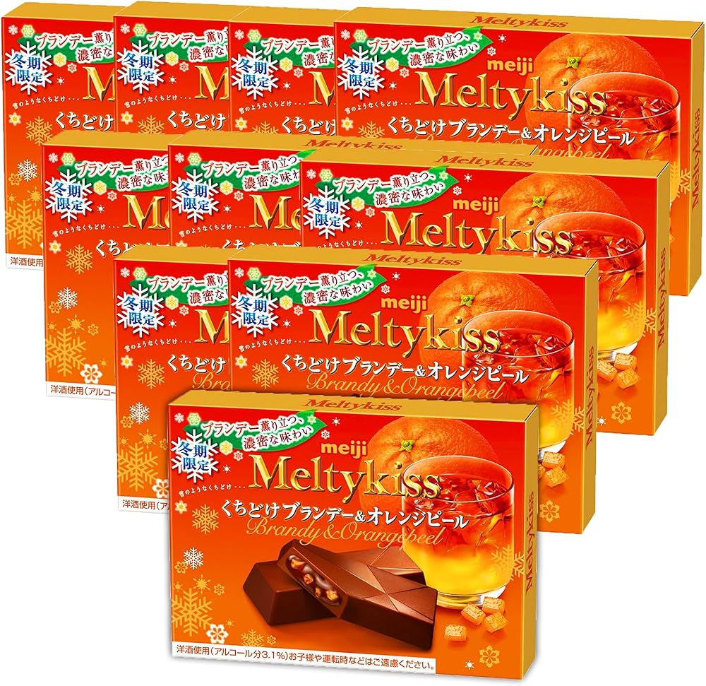 Amazon.co.jp: 明治(菓子) メルティーキッスくちどけブランデー