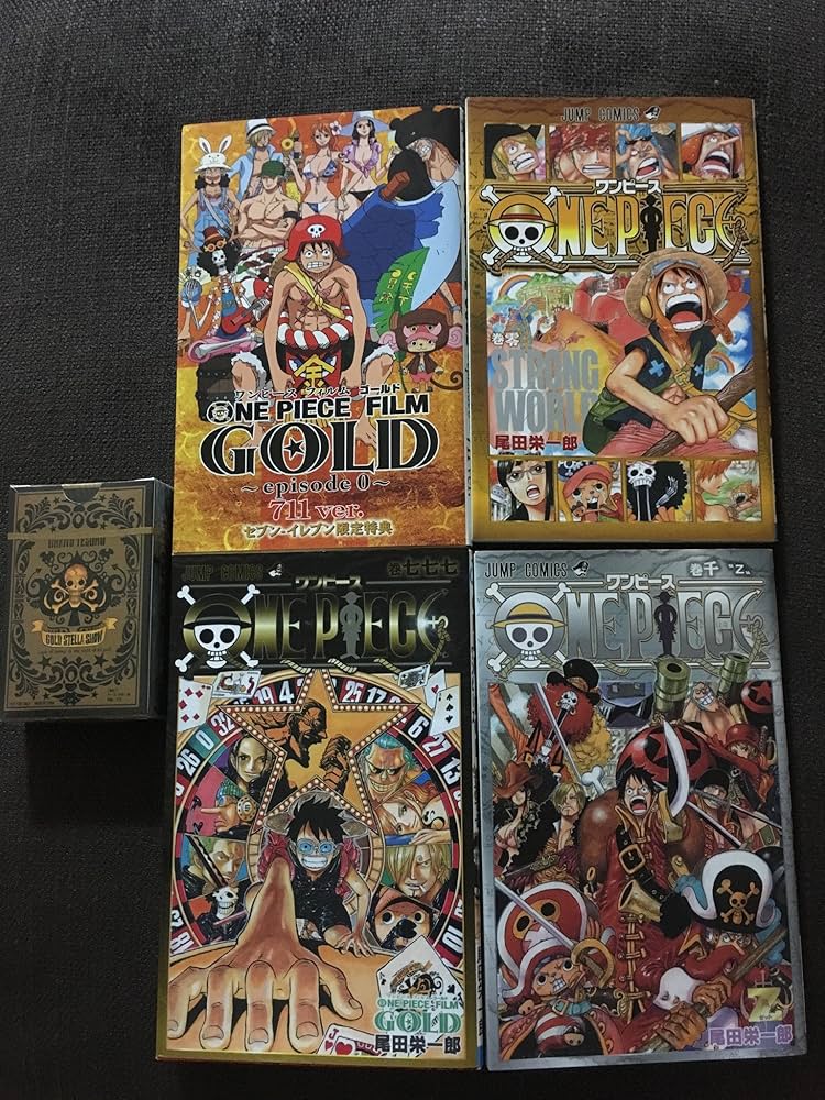 ワンピース GOLD 777巻 トランプ 千巻 零巻 episode0 5点セット