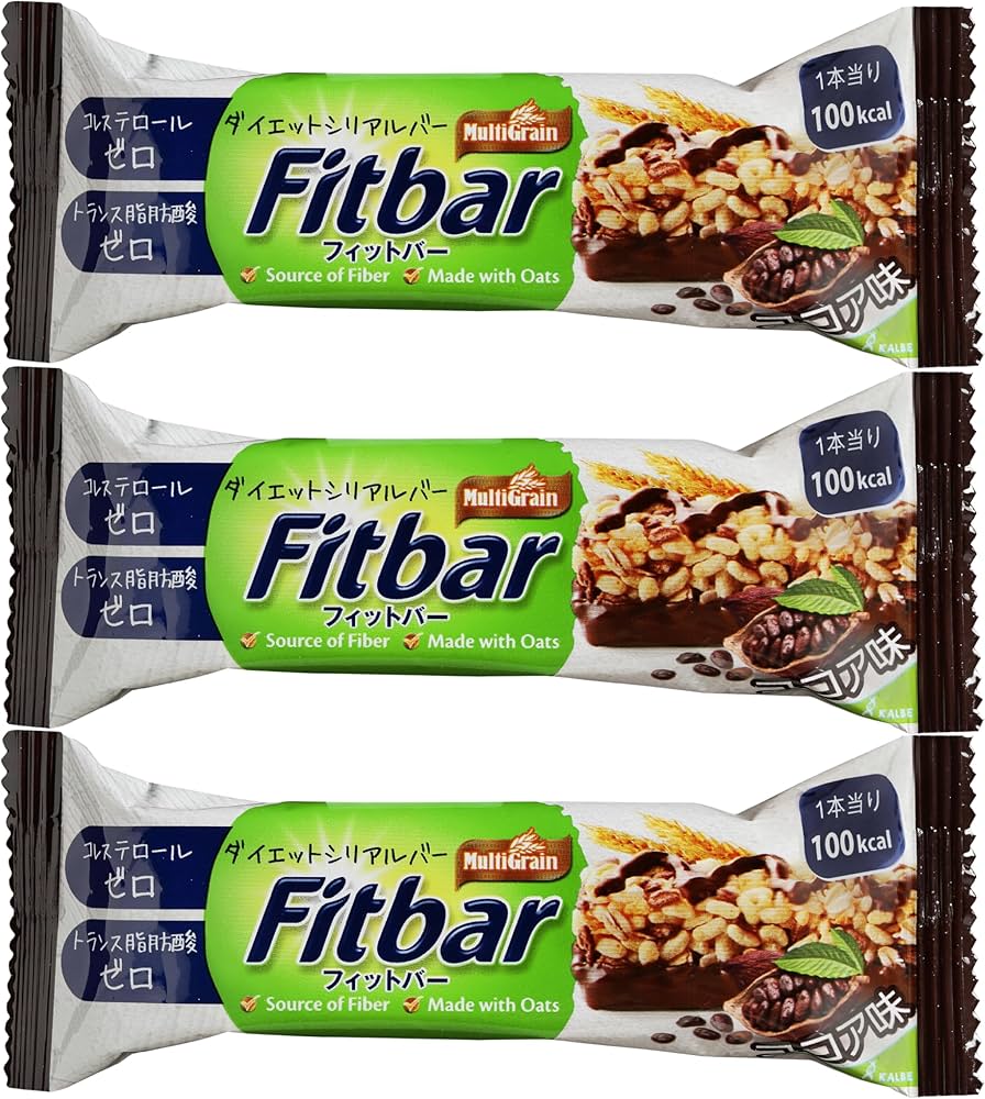 Amazon.co.jp: Fitbarダイエットシリアルバー (お試し, ココア味