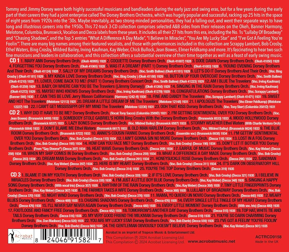 The Dorsey Brothers Orchestra - All The Hits And More 1928-35