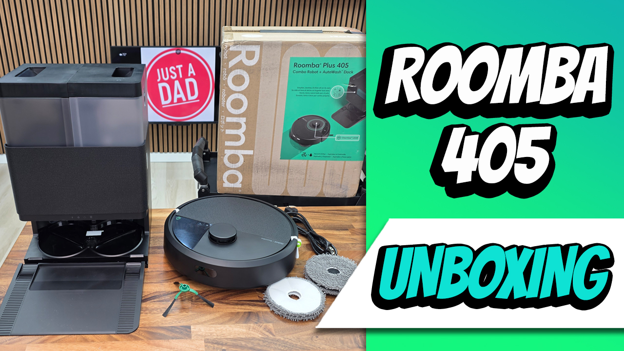Watch Roomba Plus 405 Combo Robot Vac/Mop AutoWash Dock UNBOXING