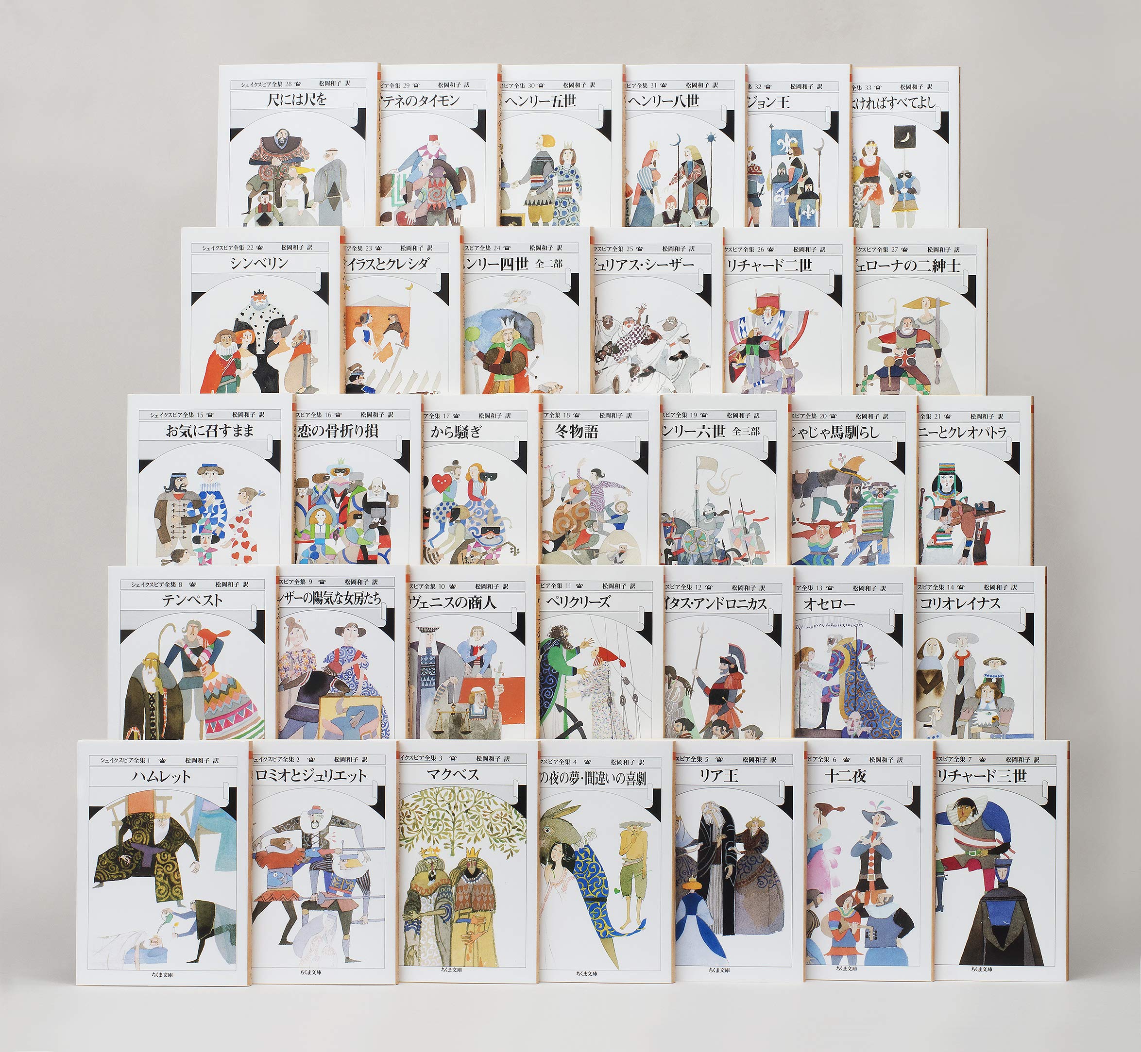 シェイクスピア全集 全33巻セット (ちくま文庫) | シェイクスピア